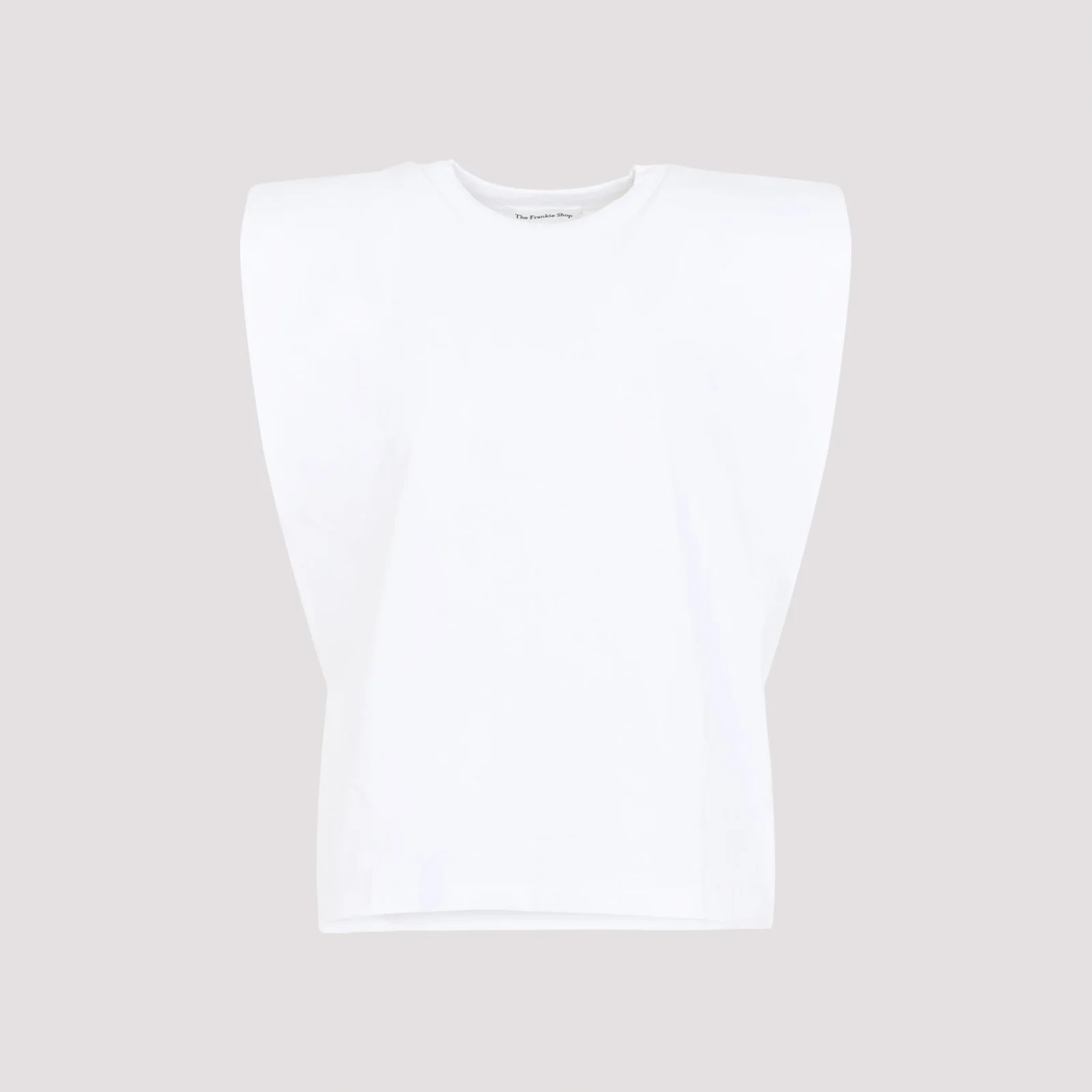 The Frankie Shop Eva Padded Shoulder Top | Cettire Global