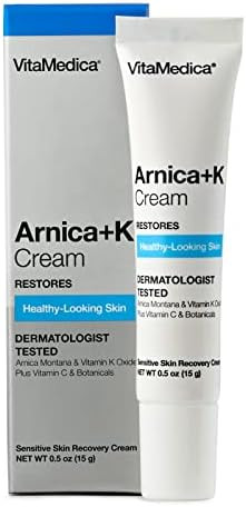 VitaMedica | Arnica & Vitamin K Topical Cream | Sensitive Skin | Softens, Calms, Moisturizes, & R... | Amazon (US)