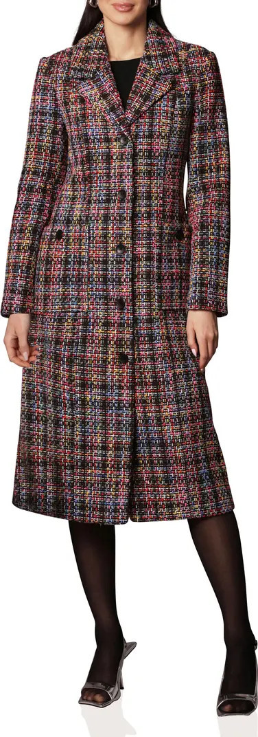Tweed Longline Coat | Nordstrom