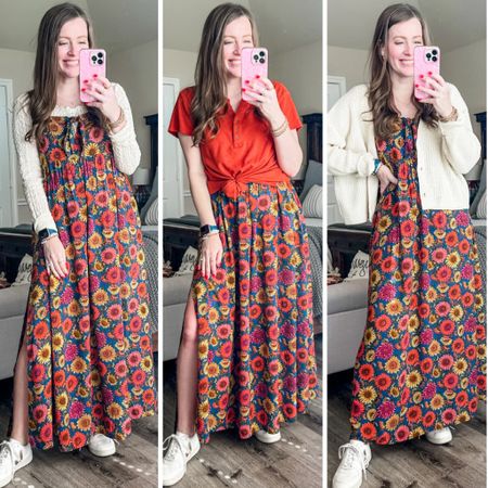 Three ways to style this cutie that I wore on Wednesday! So fun! #springfashion #dresses 

#LTKsalealert #LTKstyletip #LTKSeasonal
