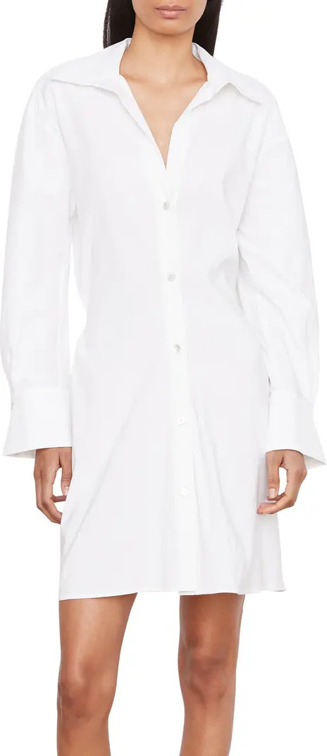 Vince Tie Back Long Sleeve Shirtdress | Nordstromrack | Nordstrom Rack
