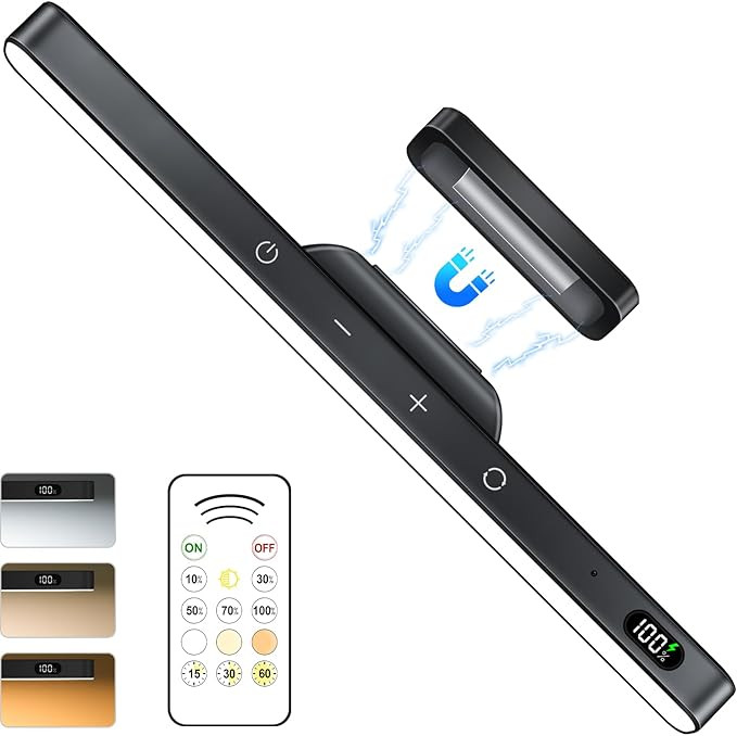 WILLED 5W Mirror Lights with Remote Control,3 Colors Adjustable Makeup Light with 120 LED,2500mAh... | Amazon (US)