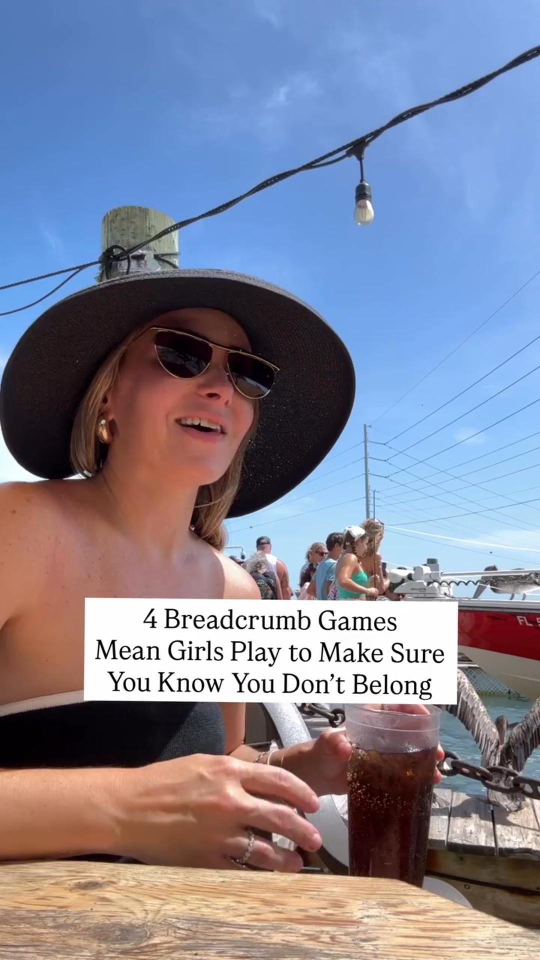 Black adjustable visor hat, black and gold sunglasses, blue polka dot dress, leopard dress, brown mules 

Comment “Mean Girls” for exact words & tips to handle these exact scenarios with mean girls, all inside my members area, Assertive You or my How to Handle Grown Mean Girls Without Creating Drama Guide. Mean girl breadcrumb games work because they mess with your mind, dangling belonging, then pulling it away. But once you see the pattern, you can stop chasing crumbs and start demanding the full meal. 

& Comment OUTFIT for links to what I’m wearing. 

As for the 4 Breadcrumb Games Mean Girls Play to Make Sure You Know You Don’t Belong, they:

-Hint at inviting you to the next group plan or event but the invite never comes & you find out on social media that it’s already happened.
-Then they claim they “forgot” to invite you but notice how they didn’t forget anyone else. That’s not forgetfulness… 
-When they do invite you, they “forget” to tell you key details like a dress code change, meeting spot, or inside joke so you show up unprepared…
-And They run hot and cold on purpose, just enough warmth to pull you back in, then ice you out to remind you you’re not one of them.

About Christie, Dr. C: I’m a Johns Hopkins-trained clinical psychologist with a background in CBT, DBT, behavioral psychology, and motivational models. I blend evidence-based strategies with lived experience to help you handle mean girls, navigate parenting challenges, set real boundaries, make new friends, and stop shrinking in your friendships.

#LTKNYFW #LTKShoeCrush #LTKStyleTip