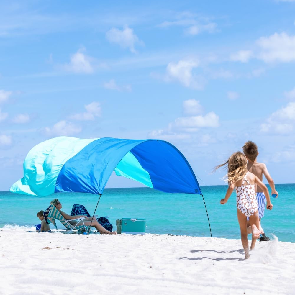 New Shibumi Shade® Classic with Quiet Canopy, The Original Wind-Powered® Beach Shade, Provides ... | Amazon (US)