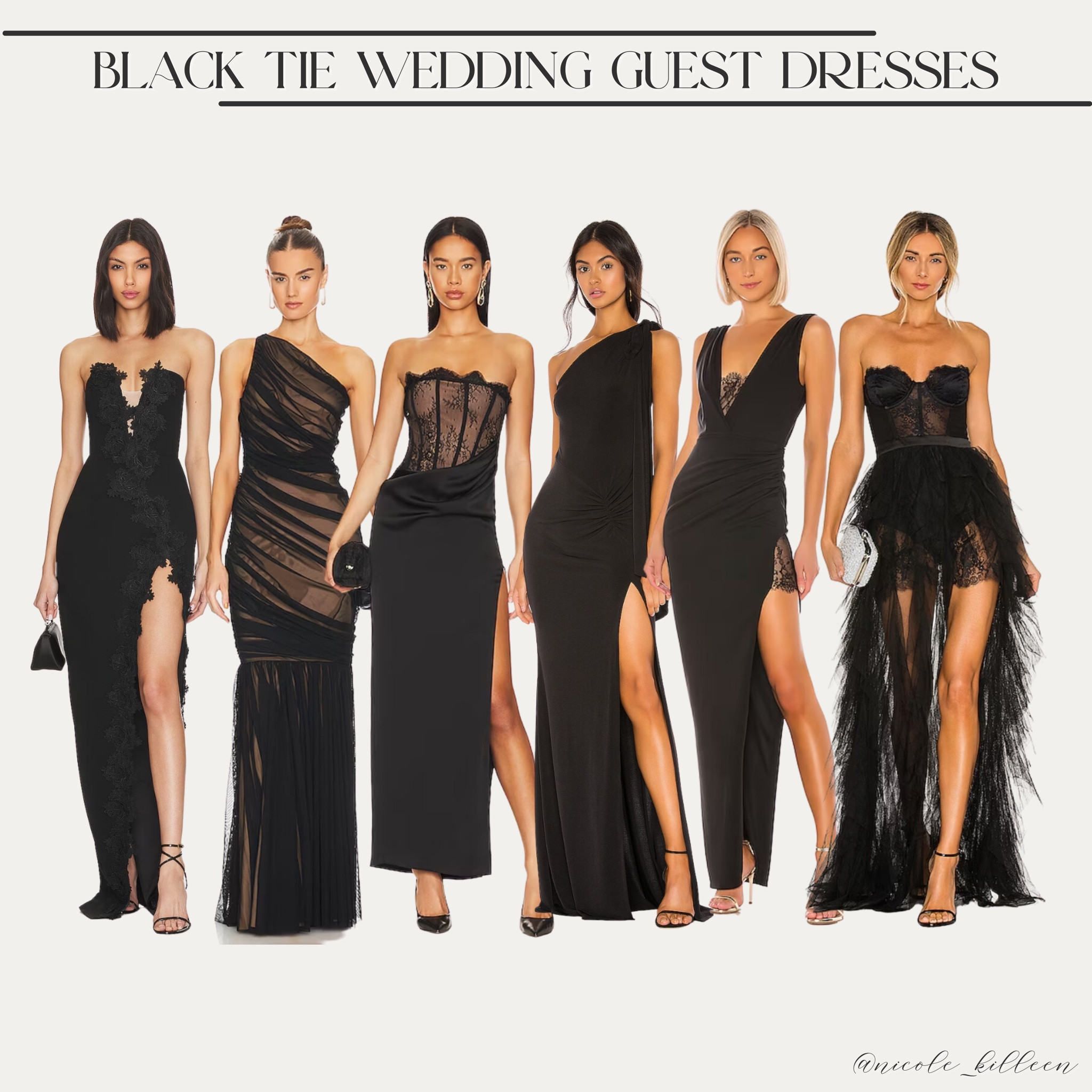 Black tie wedding, black tie wedding guest dress, black tie wedding inspo, formal wedding dress, wedding guest dress, black wedding guest dresses, black wedding gowns, wedding season, tulle dresses, black tie wedding dresses 

#LTKwedding