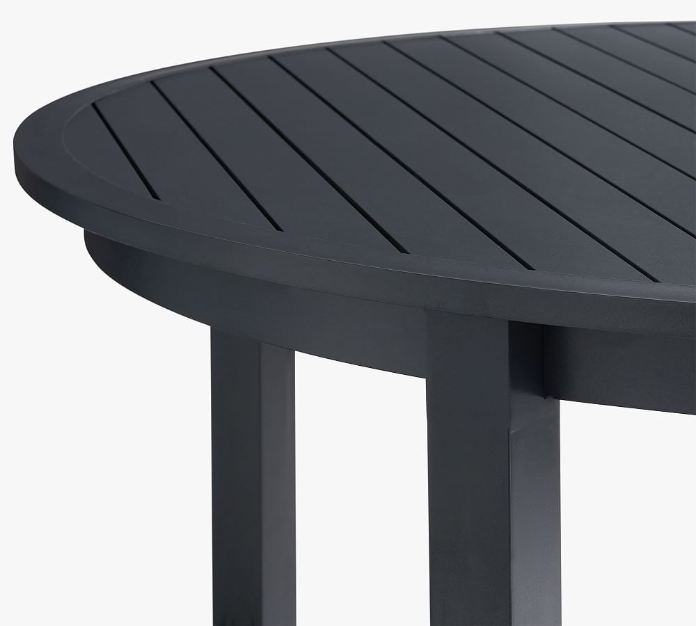 Indio 60" Metal Round Dining Table | Pottery Barn (US)