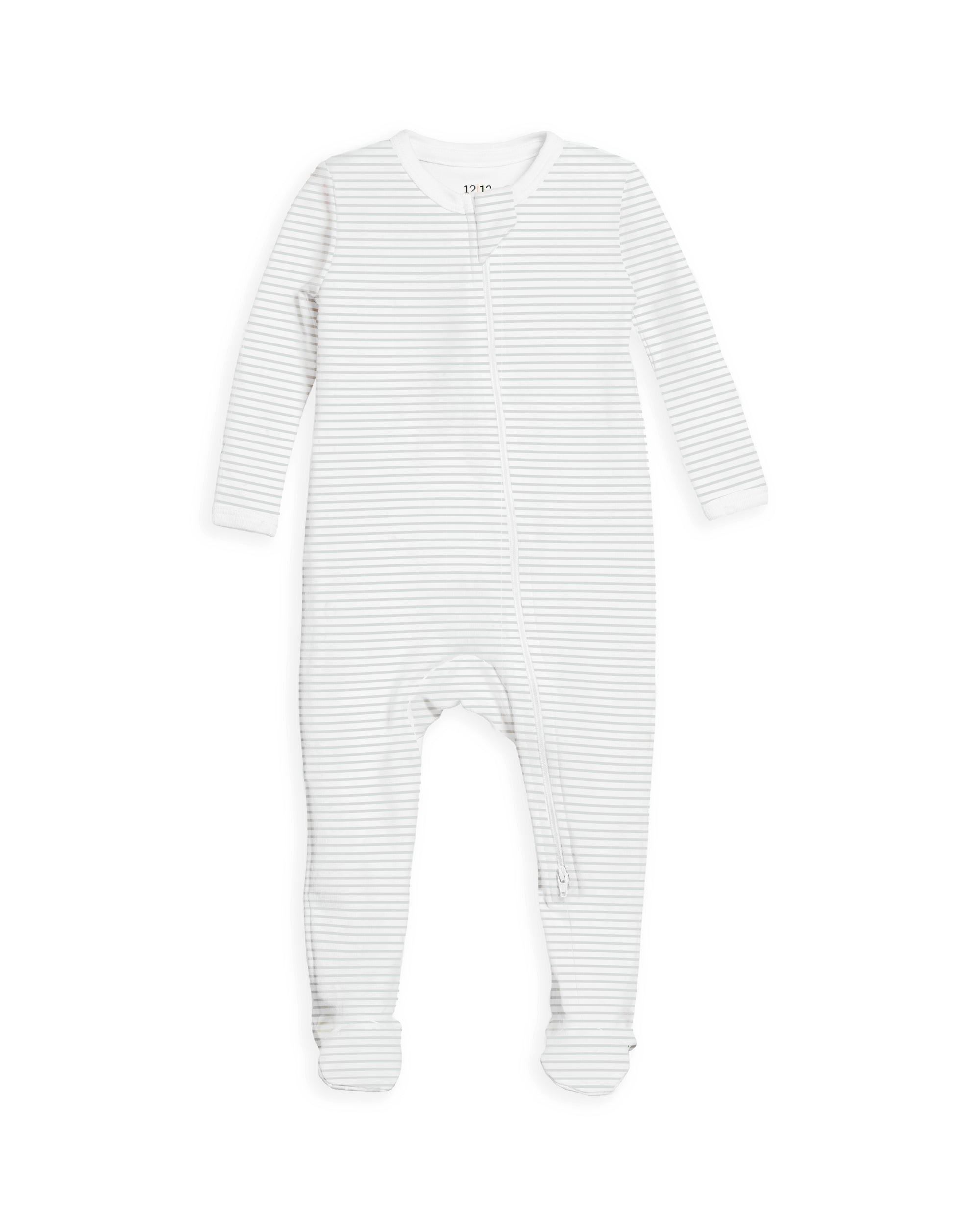 The Organic Zipper Footie | 1212