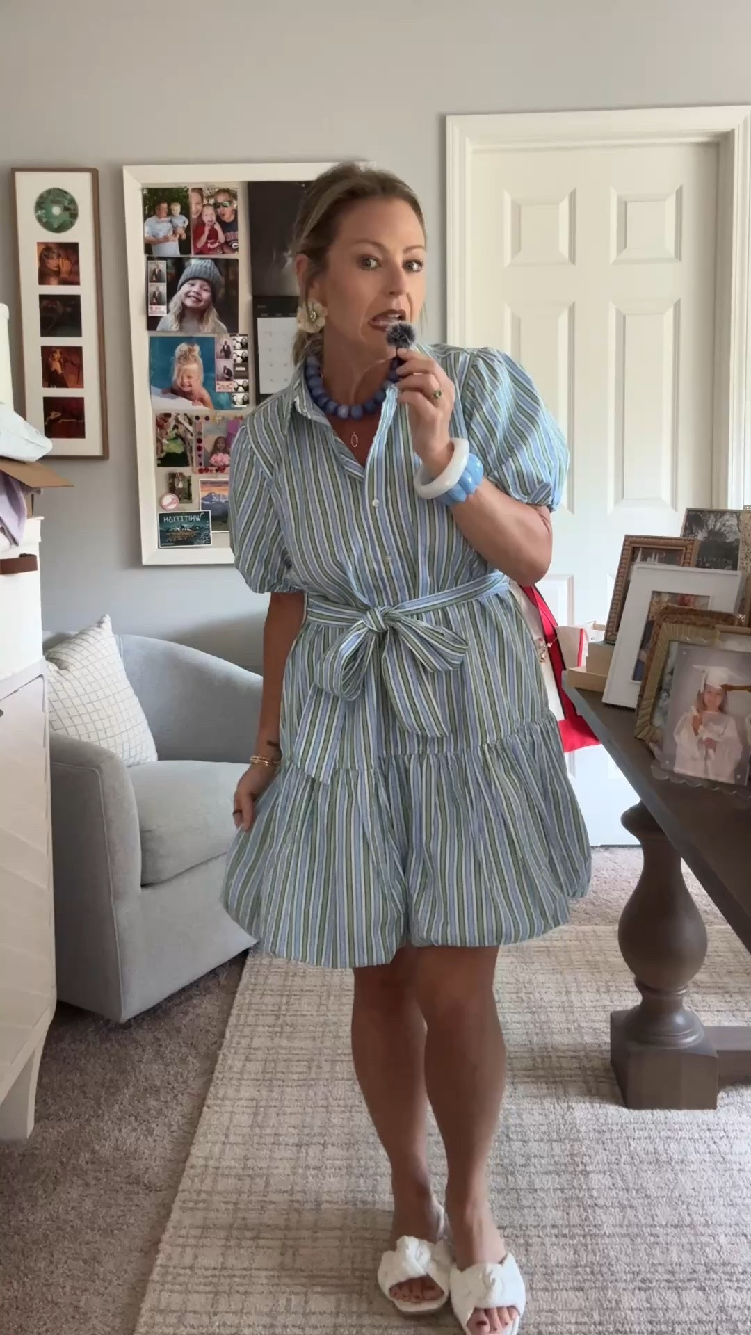 This $21 Walmart dress looks like a Tuckernuck dress! Adore this sweet style for church, bridal shower, baby shower, tea party, or any sweet occasion! 5’3” in a small but wish I could have sized to an XS. With the tie waist though, it’s totally flexible and fine! Keeping both colors 


Walmart fashion Walmart finds @Walmart

#LTKOver40 #LTKPetite #LTKootd