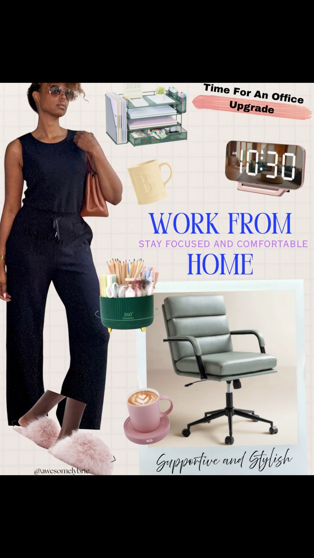 If you’re still working from home, let’s refresh that home office with a few new finds! 

#Organization #DeskChair #CasualOutfit #CoffeeWarmer #HomeOffice ￼

#LTKSpringSale #LTKHome #LTKWorkwear
