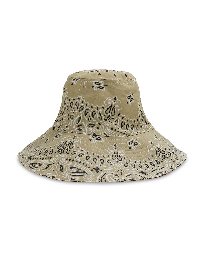 Call it By Your Name Capeline Paisley Cotton Button Hat | Bloomingdale's (US)