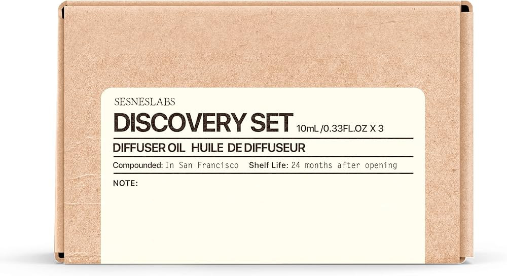 sesneslabs Diffuser Oil Discovery Gift Set, Customized Set, Build Your Own Collection，3x10mL | Amazon (US)