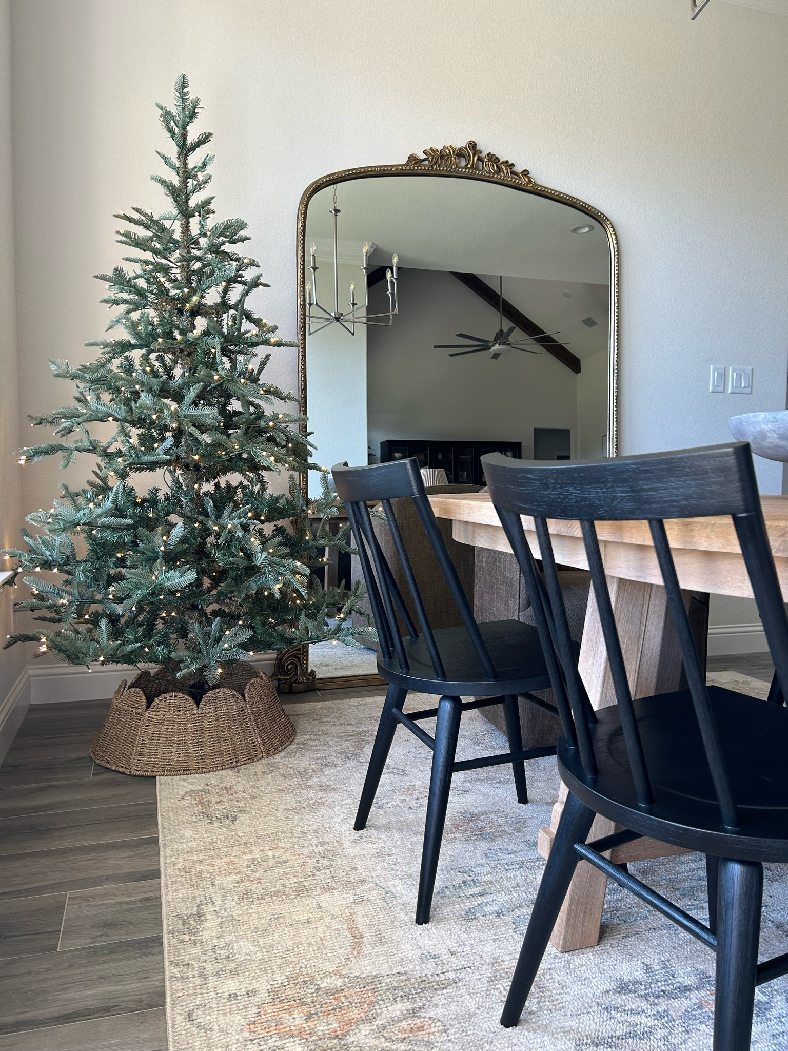 Christmas Dining Room inspiration 
Christmas tree 
Noble fir tree
King of Christmas 

#LTKHome #LTKStyleTip #LTKSeasonal