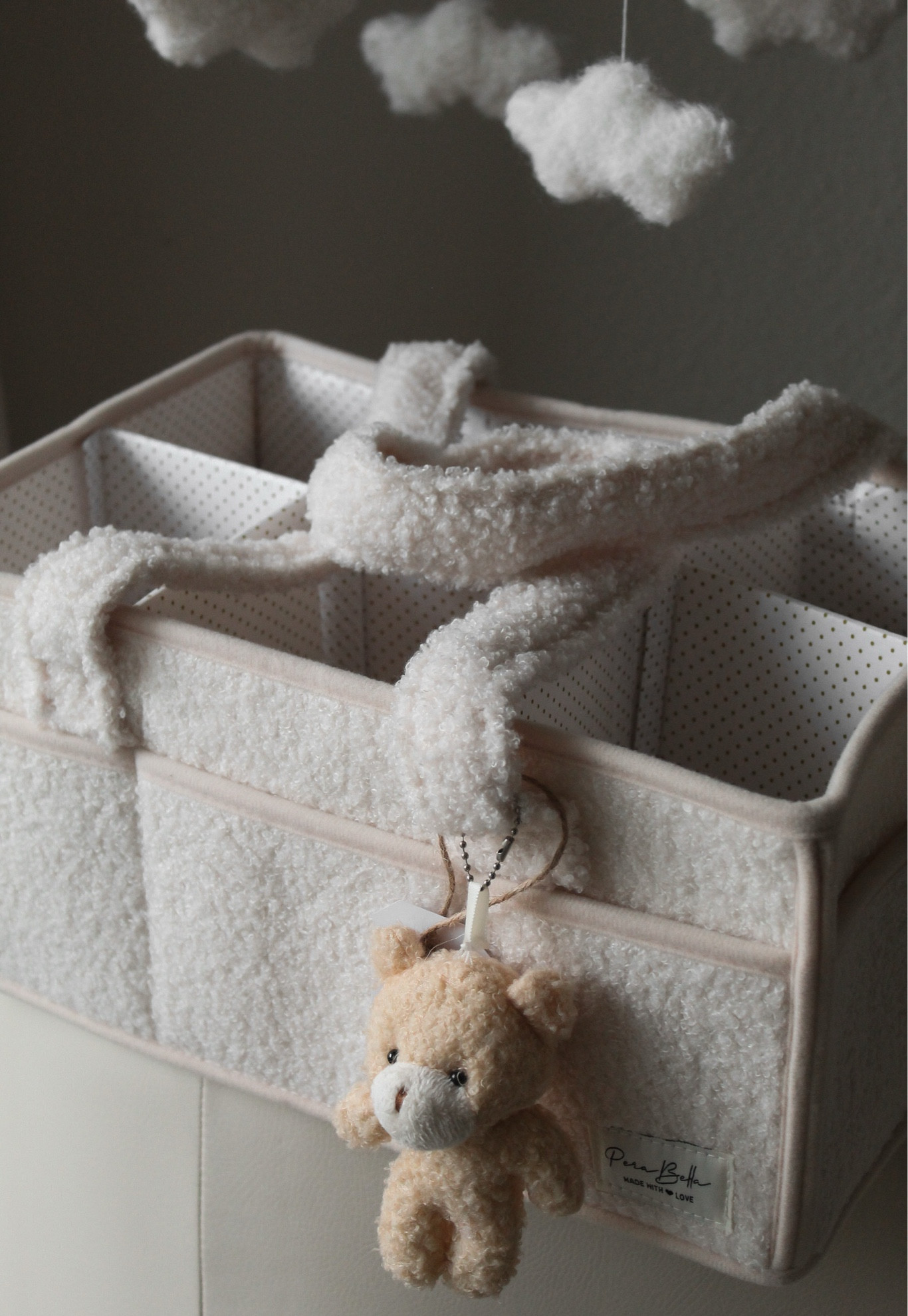 Sherpa diaper caddy ☁️ 

#LTKBaby #LTKBump #LTKFindsUnder50