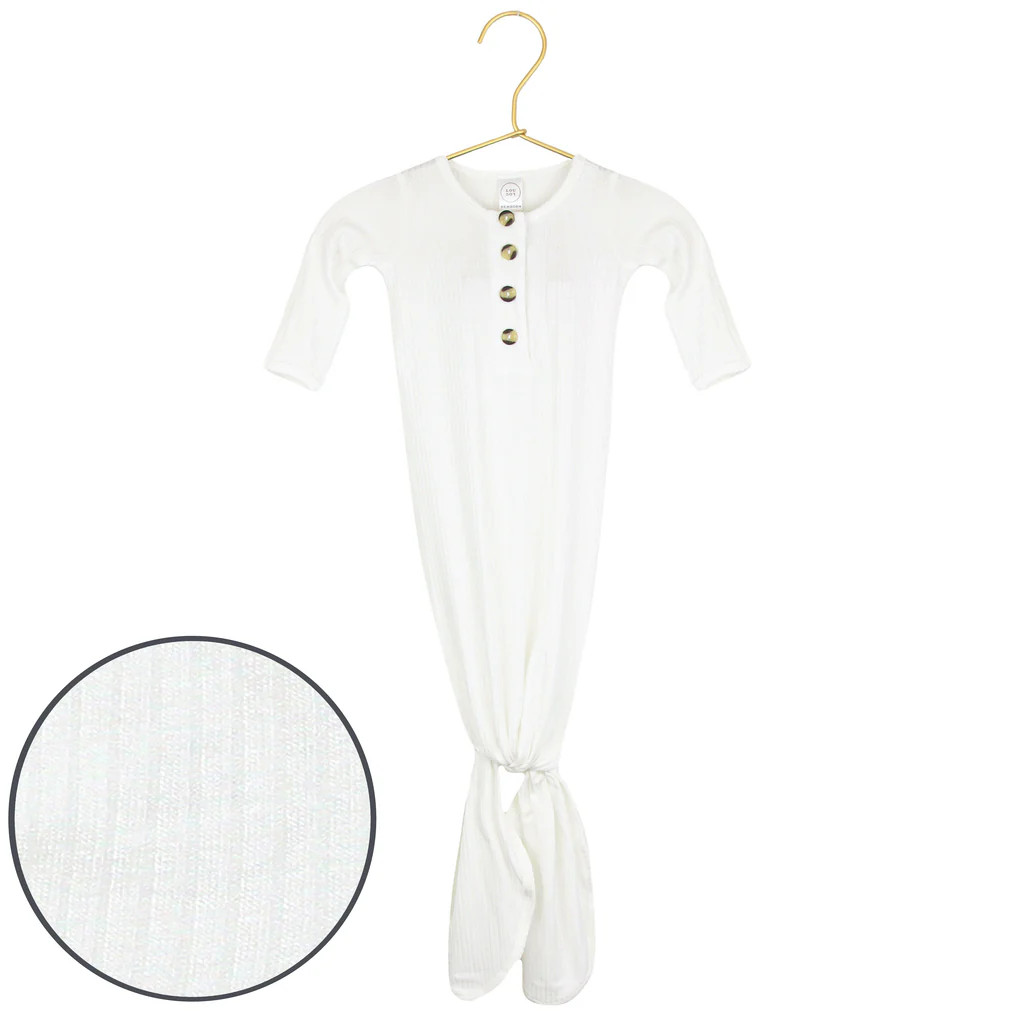 Wren Ribbed Knotted Gown | Lou Lou & Company