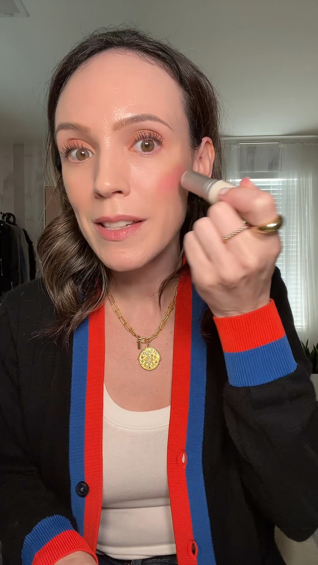 One of my favorite bright pink blushes 

#LTKOver40 #LTKBeauty #LTKVideo