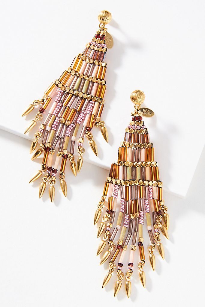 Gas Bijoux Beaded Drop Earrings | Anthropologie (US)