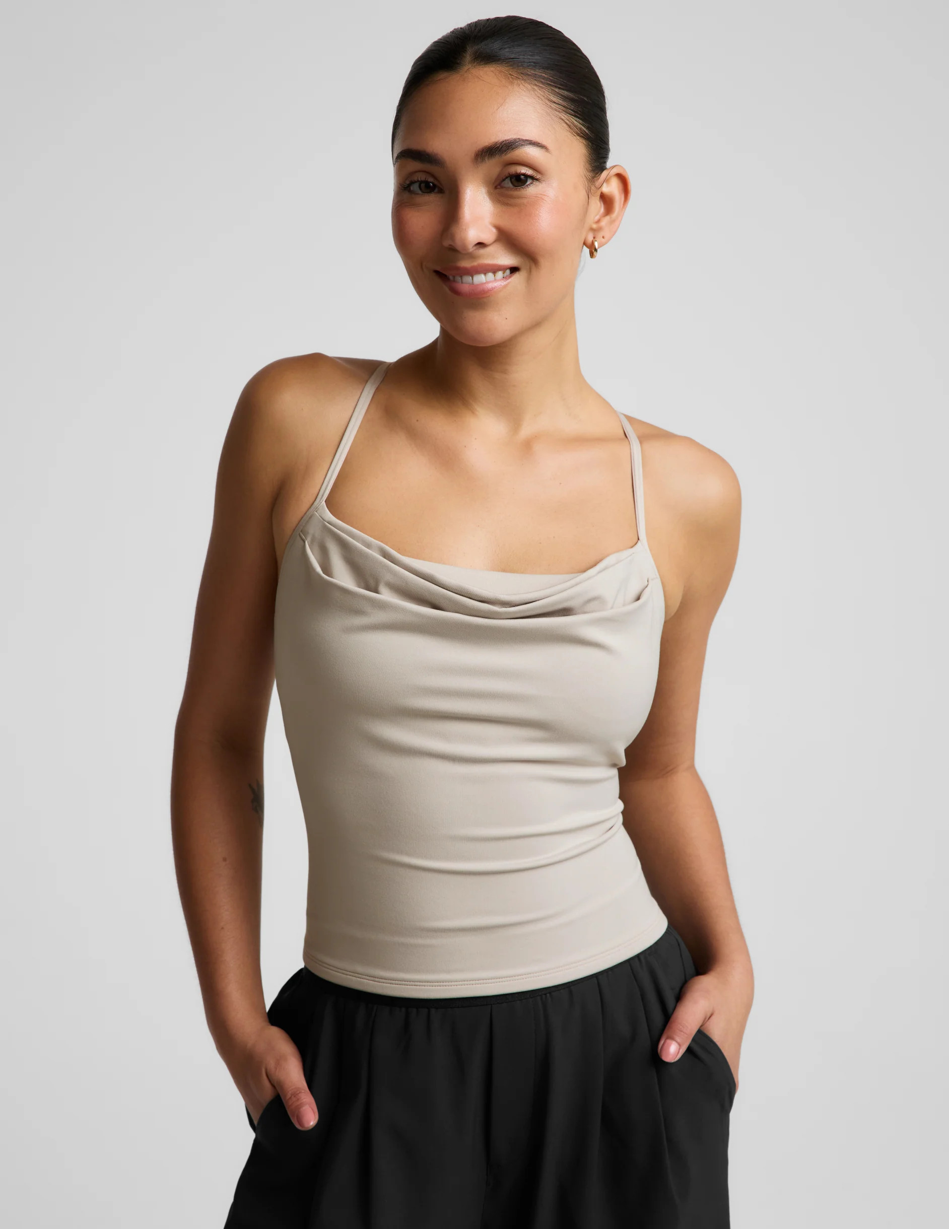 Cowl Neck Tank | Beyond Yoga | Beyond Yoga