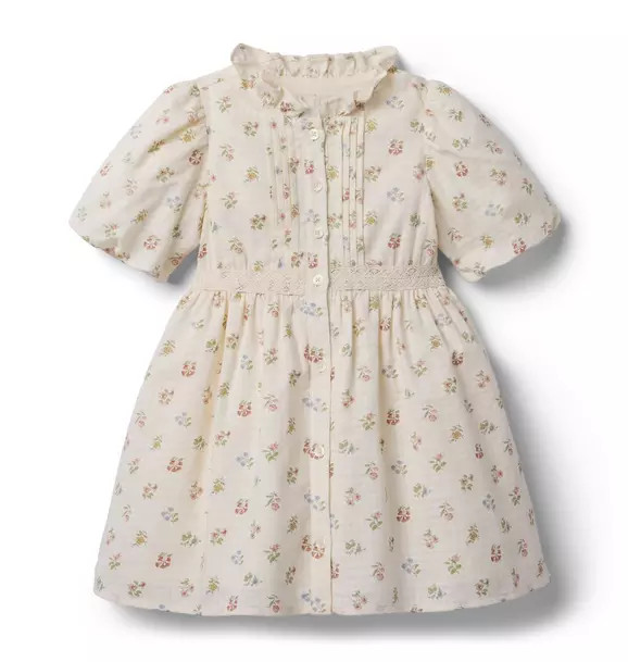 The Flower Pintuck Dress | Janie and Jack