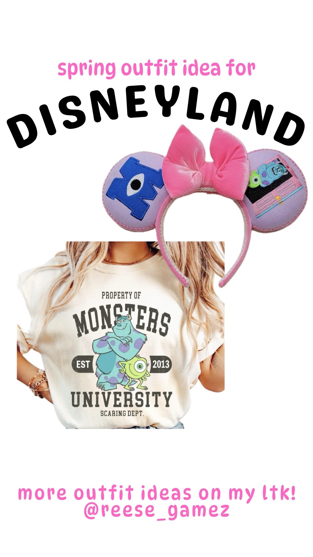disney outfit, disneyland outfit, disney outfits, disneyland outfits, monsters inc outfit, sully outfit, mickey ears, minnie ears

#LTKootd #LTKTravel #LTKSeasonal