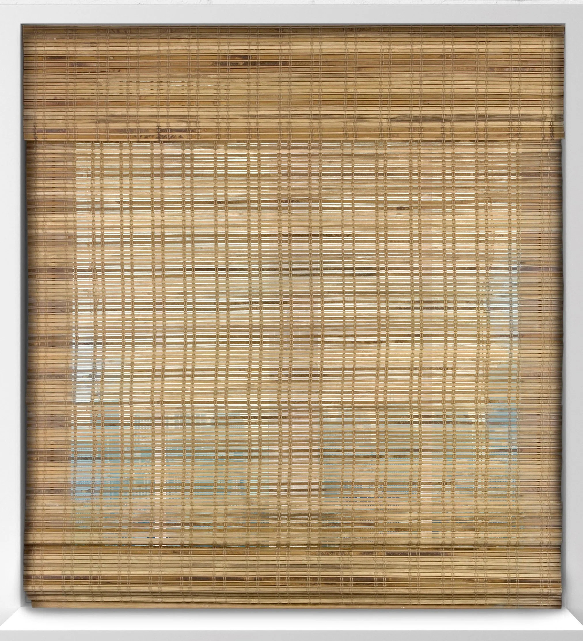 ARLO BLINDS Tuscan Sheer Bamboo Roman Shades | Wayfair North America