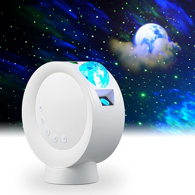 LitEnergy LED Sky Projector Light, Galaxy Lighting, Nebula Star Night Lamp with Base and Remote C... | Amazon (US)