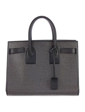 Saint Laurent Studded Medium Sac de Jour | The Real Real, Inc.