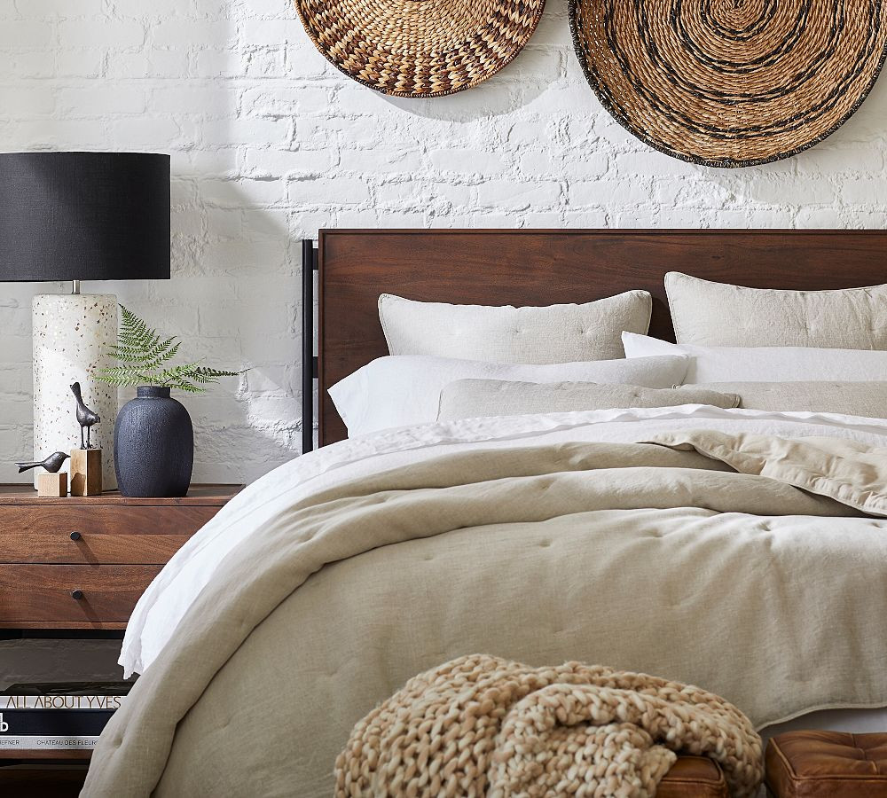 Belgian Flax Linen Comforter | Pottery Barn (US)