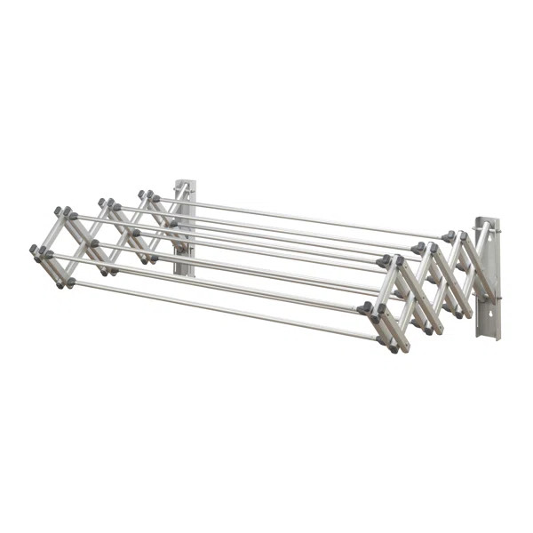 Aluminum Wall-Mounted Drying Rack | Wayfair North America