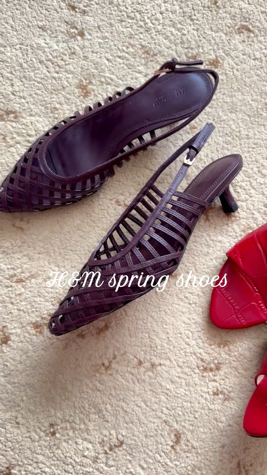 H&M spring shoes - genuine leather and under $100 - grab before they sell out!

#LTKWorkwear #LTKSeasonal #LTKSaleAlert