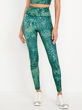 High-Waisted PowerSoft 7/8 Pocket Leggings | Old Navy (US)