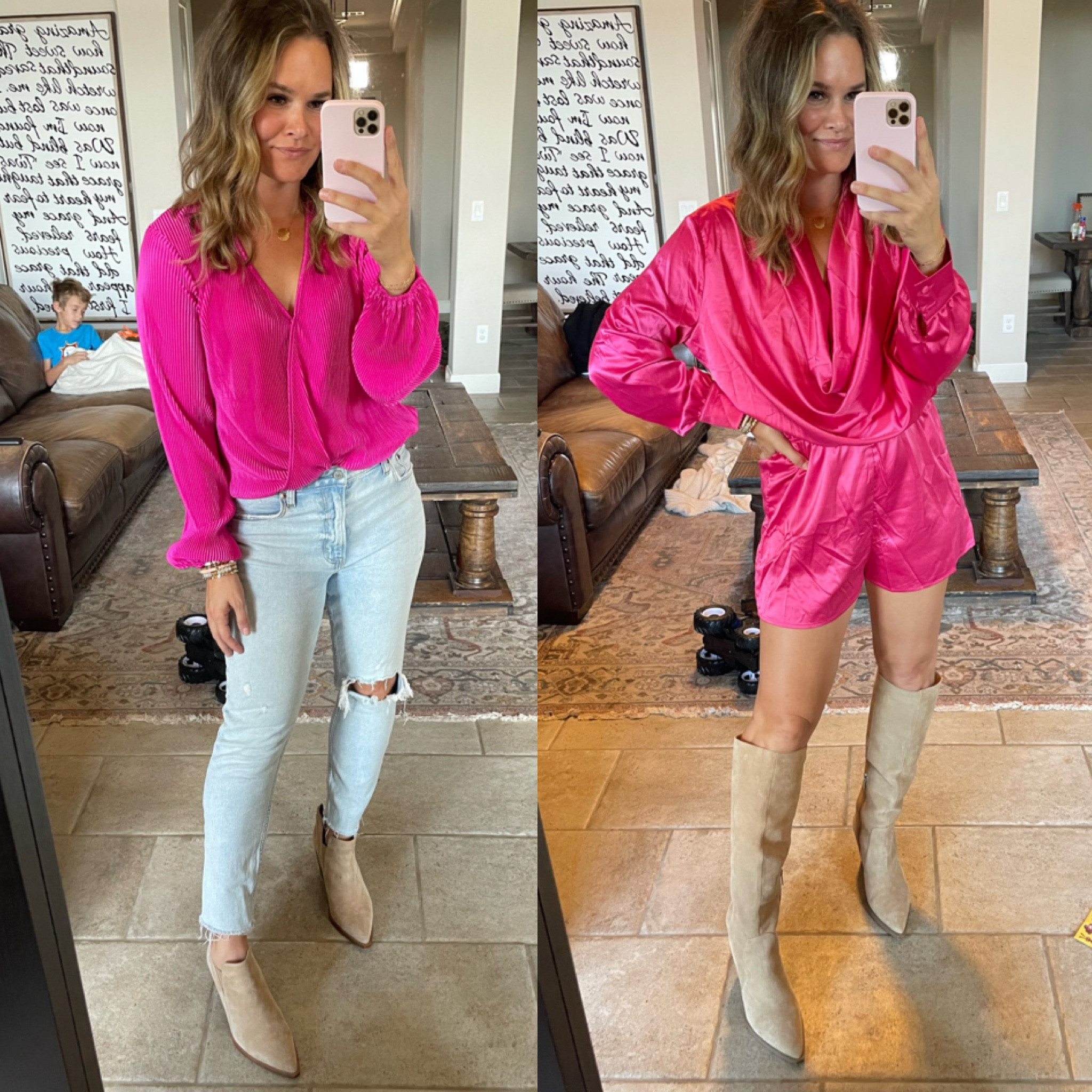 The cutest pink top and romper perfect for valentines! #valentines #vday #pink 

#LTKsalealert #LTKFind #LTKSeasonal