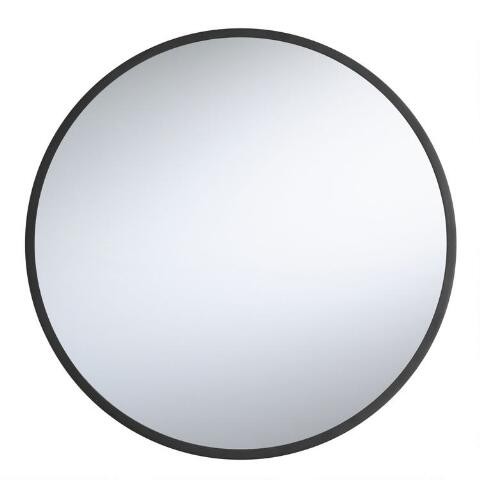 Sana Round Metal Wall Mirror | World Market