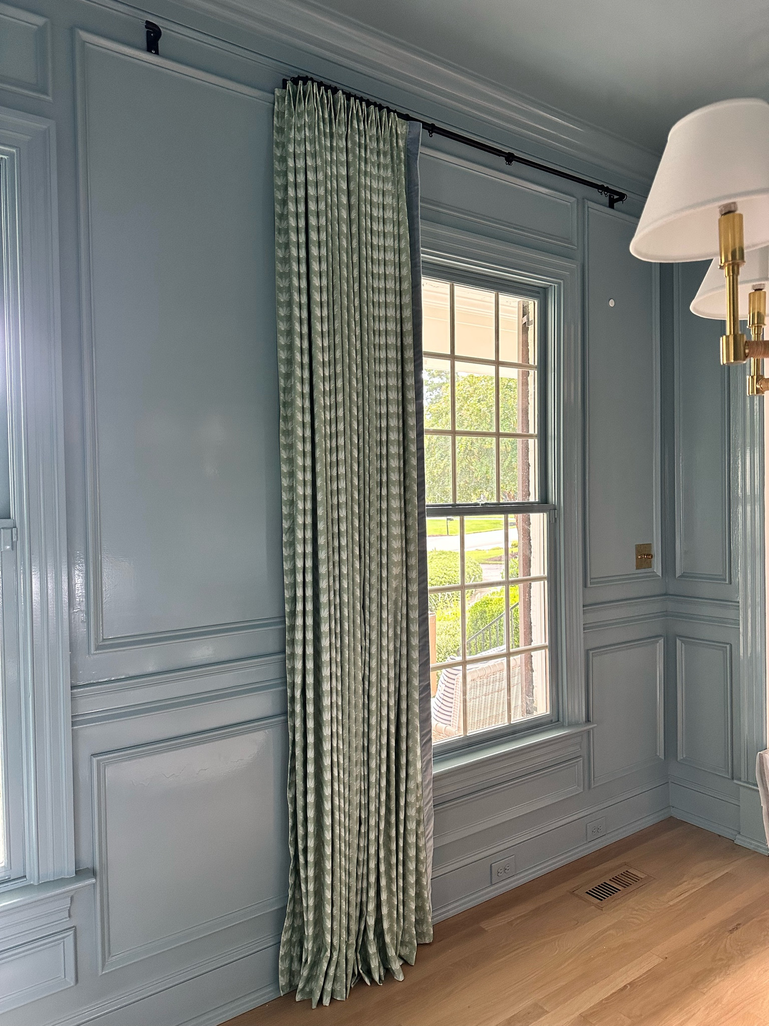 New dining room drapes