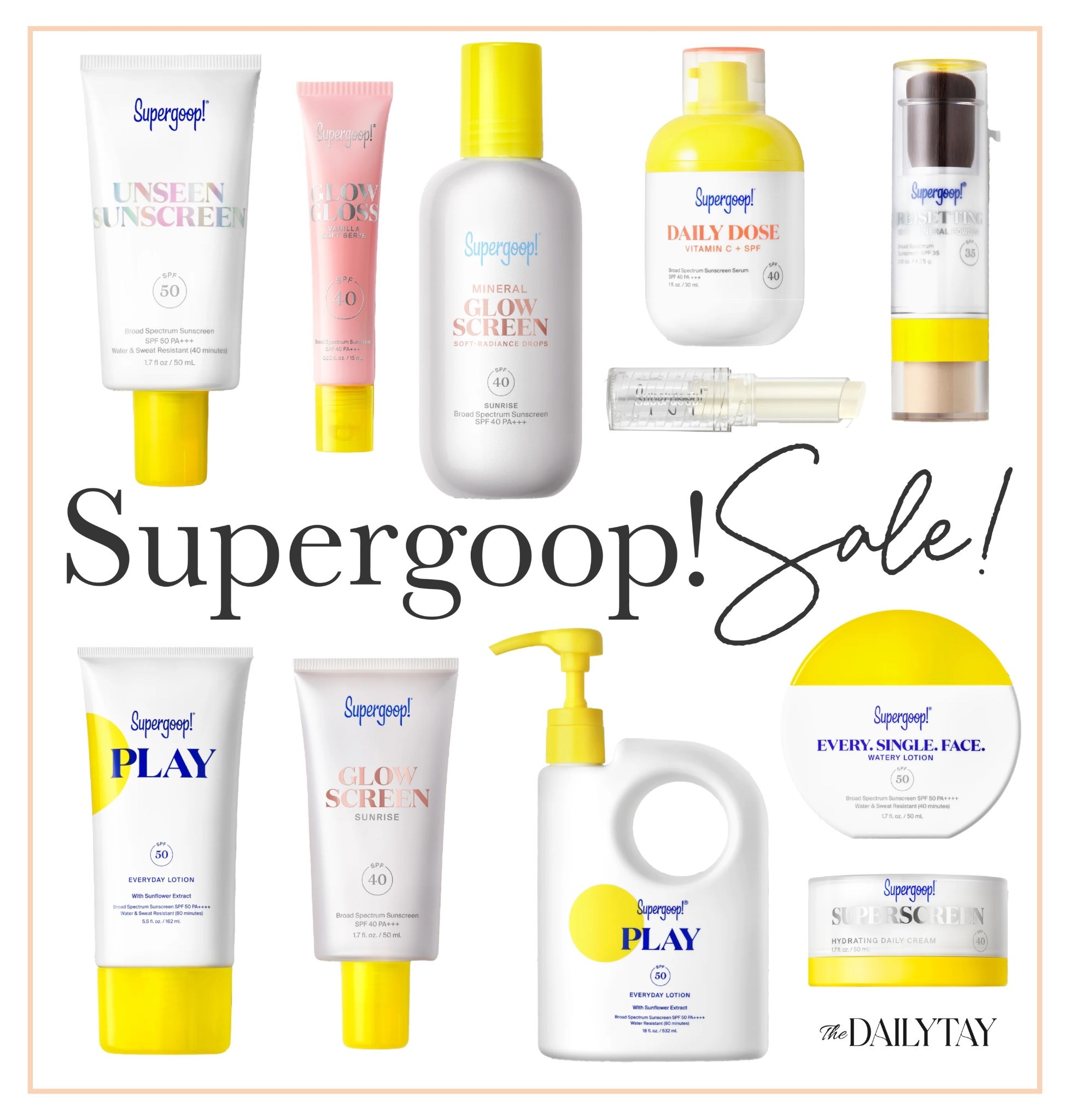 Supergoop is having a SALE! 20% off with code SUPER20 #ad @supergoop

#LTKBeauty #LTKSaleAlert