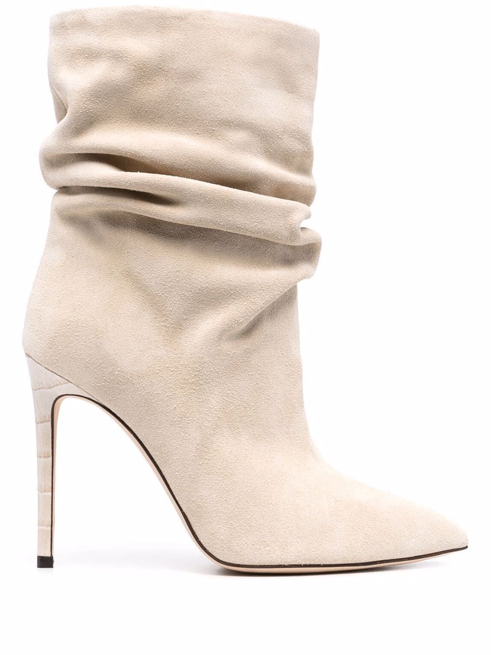slouchy suede boots | Farfetch Global