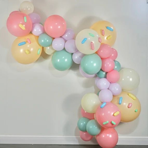 Ice Cream Balloons Ice Cream Party Decorations Sprinkle - Etsy | Etsy (US)
