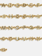 Initial Pisa Custom Bracelet - Pisa Bracelet | BaubleBar (US)
