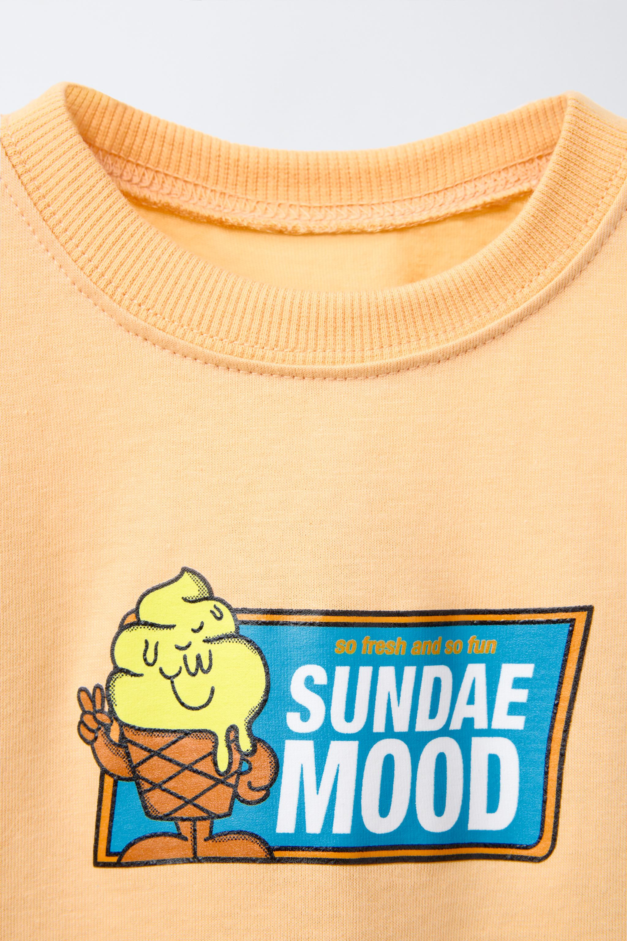 ICE CREAM PRINT T-SHIRT | Zara US