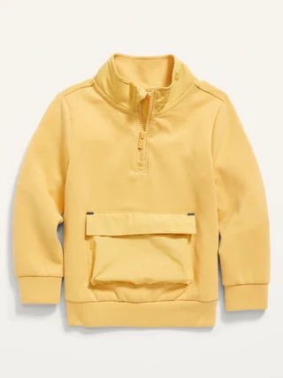 Unisex Dynamic Fleece 1/4-Zip Sweatshirt for Toddler | Old Navy (CA)