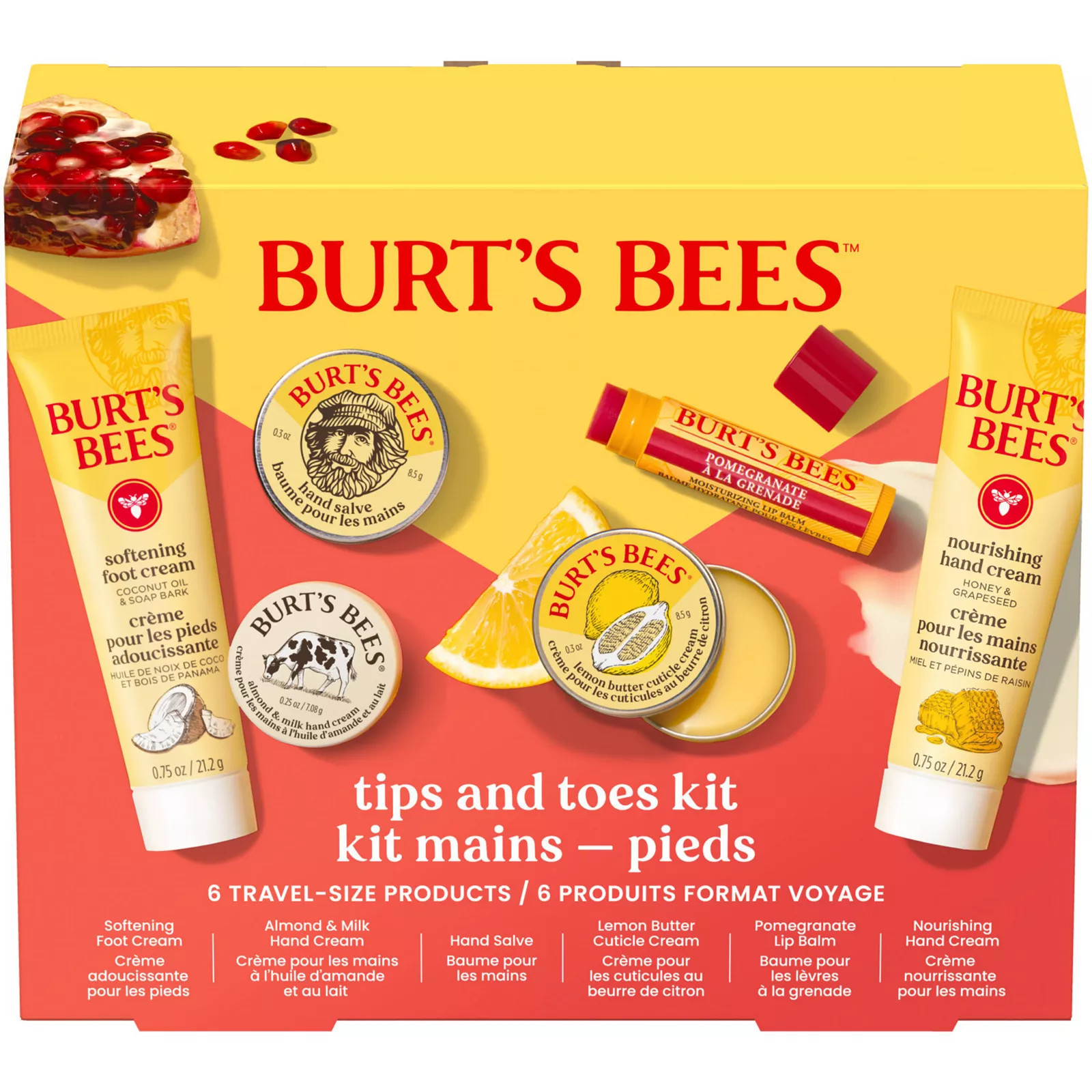 Burt's Bees® Tips and Toes Gift Set, Neutral | Kohl's