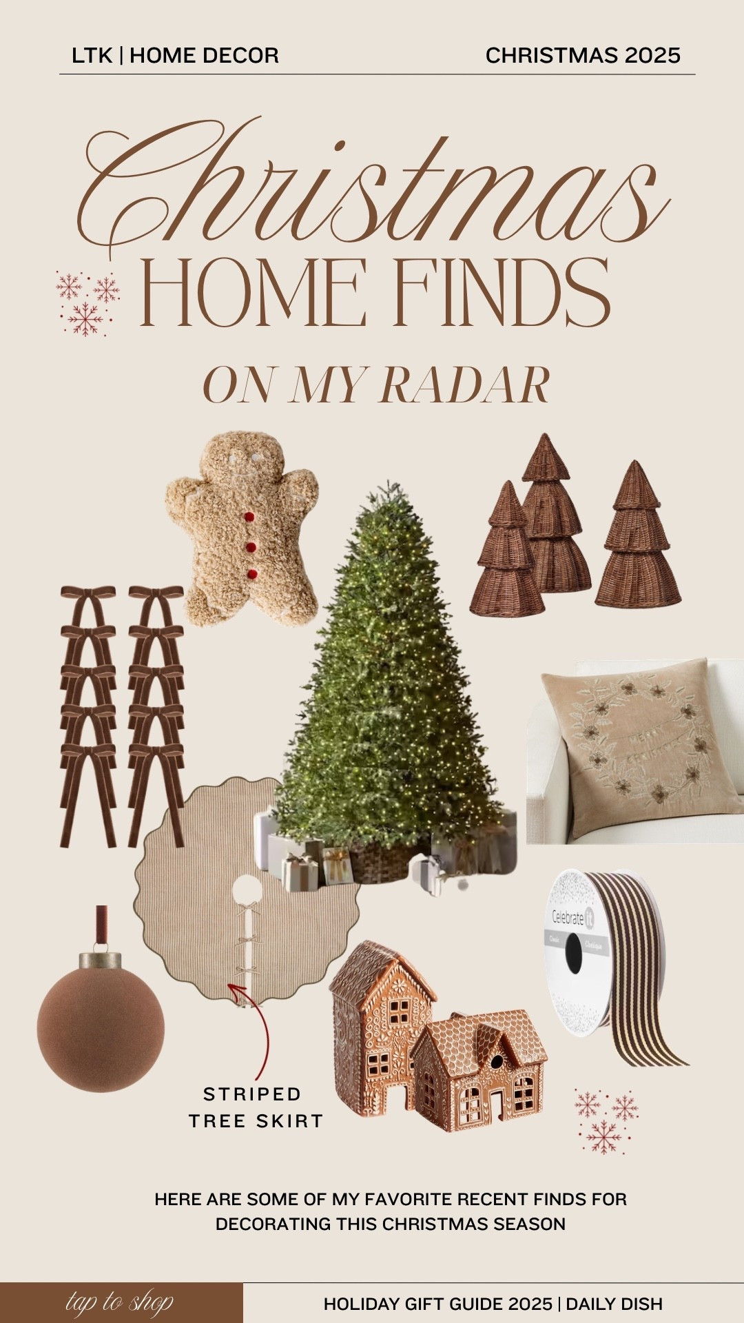 Christmas home decor, finds  

#LTKSeasonal #LTKHome #LTKHoliday