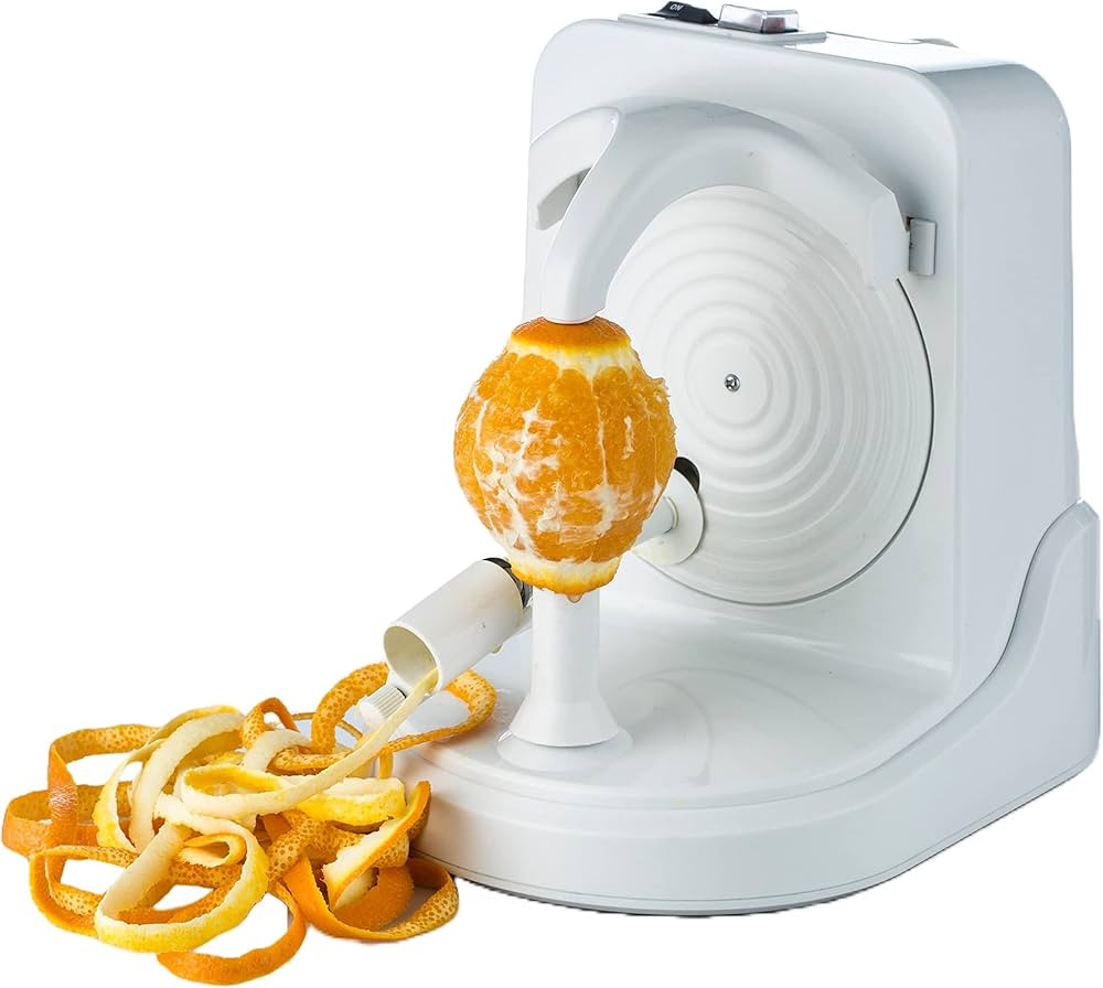 Pelamatic Electric Fruit Peeler | Automatic Orange, Apple, Potato Peeler | Durable Stainless Stee... | Amazon (US)
