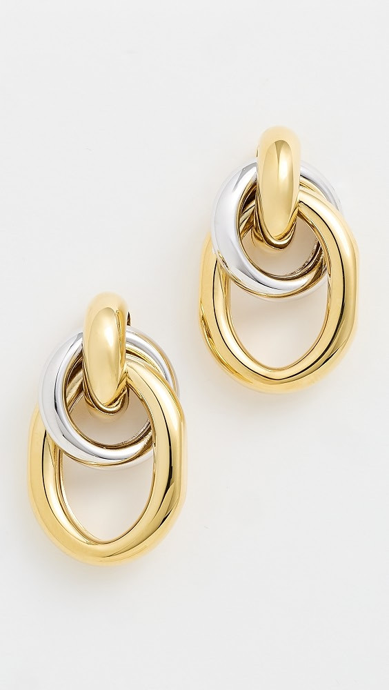 Two Tone Ami Earrings | Shopbop