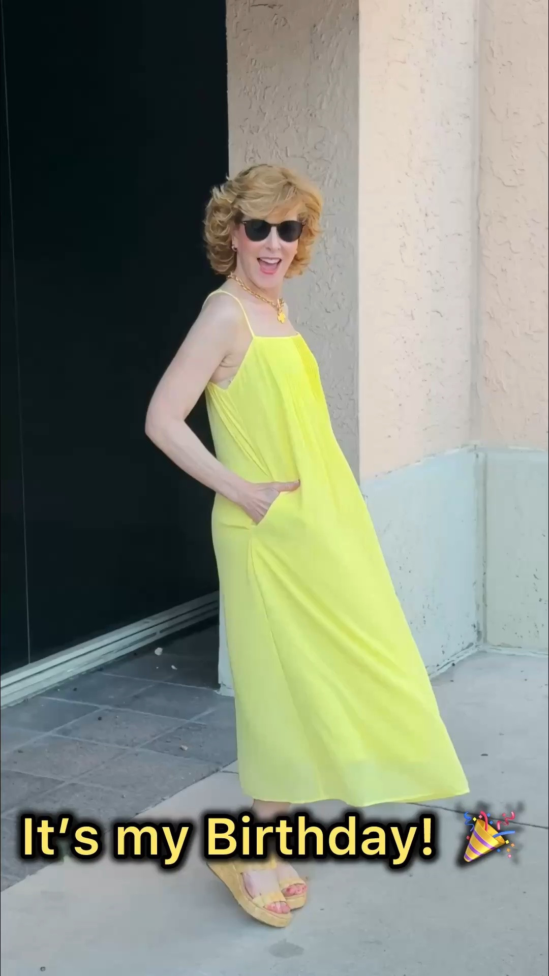 This breezy maxi dress is made from soft, lightweight, wrinkle-resistant fabric that’s perfect for hot summer daThis breezy maxi dress is made from soft, lightweight, wrinkle-resistant fabric that’s perfect for hot summer days, vacation packing, and game days. Dress it up or down with platform sandals, flats, or sneakers, and I love the adjustable straps, pretty pleated neckline, and side pockets.

#LTKootd #LTKOver40