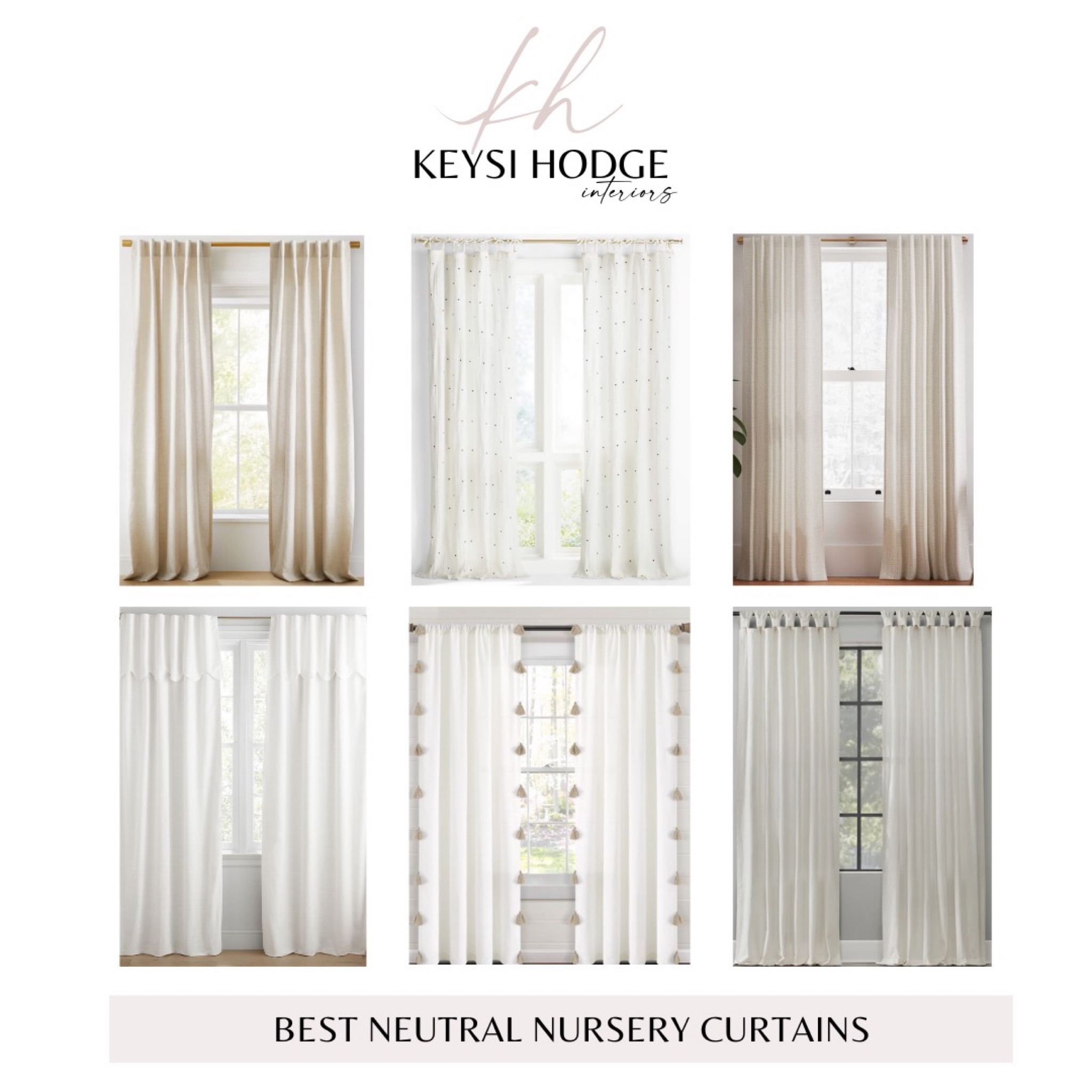 Neutral nursery curtain, baby nursery room, nursery finds, curtains for nurseries 

#LTKbaby #LTKkids
