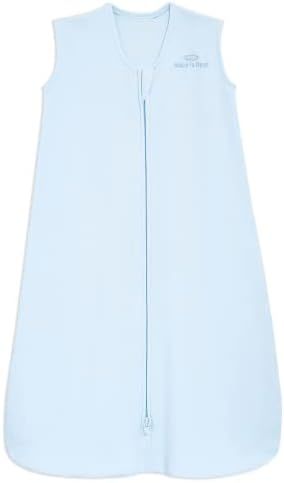 HALO Sleepsack 100% Cotton Wearable Blanket, TOG 0.5, Baby Blue, Large | Amazon (US)