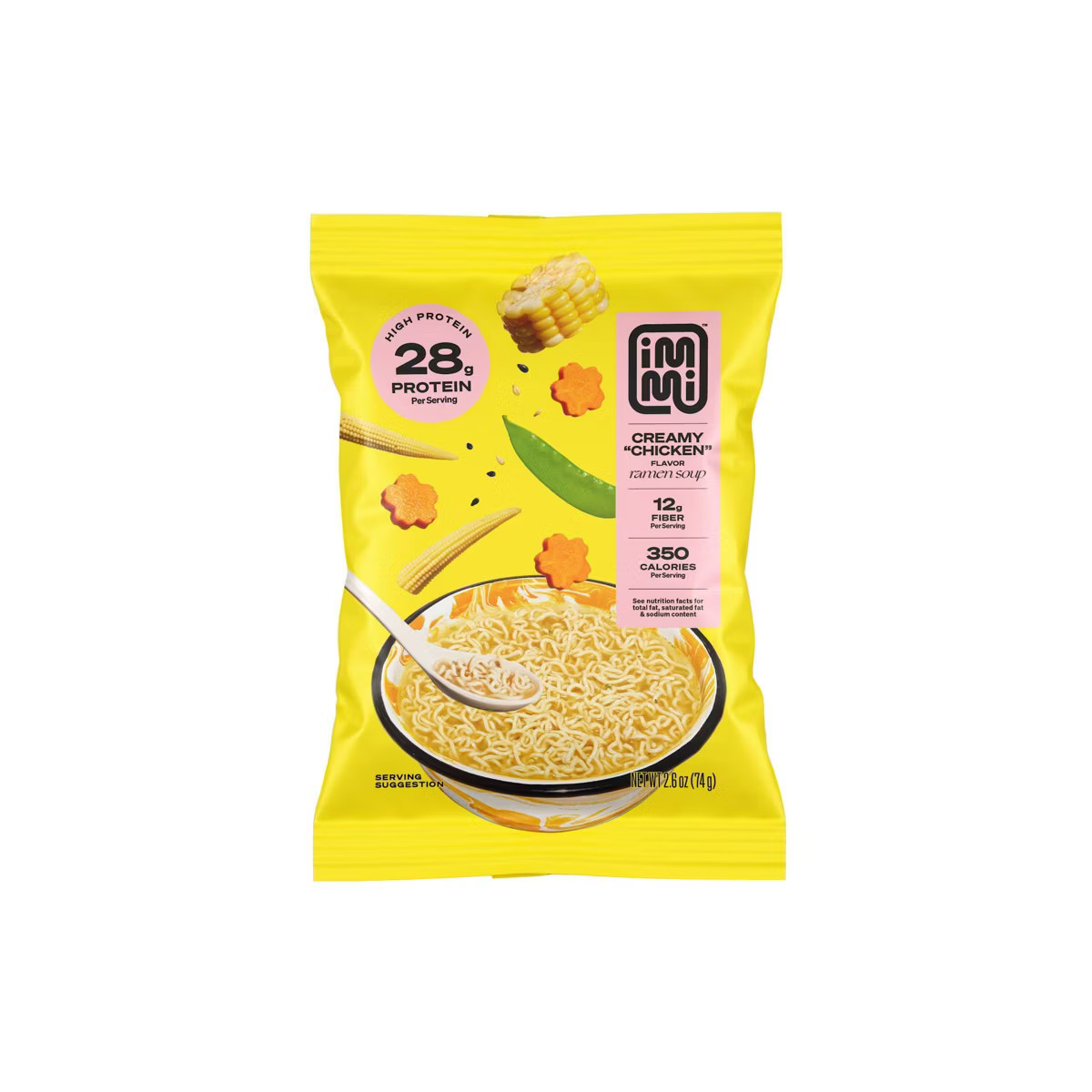 immi Creamy 'Chicken' Plant Based Ramen Packet - 2.6oz | Target