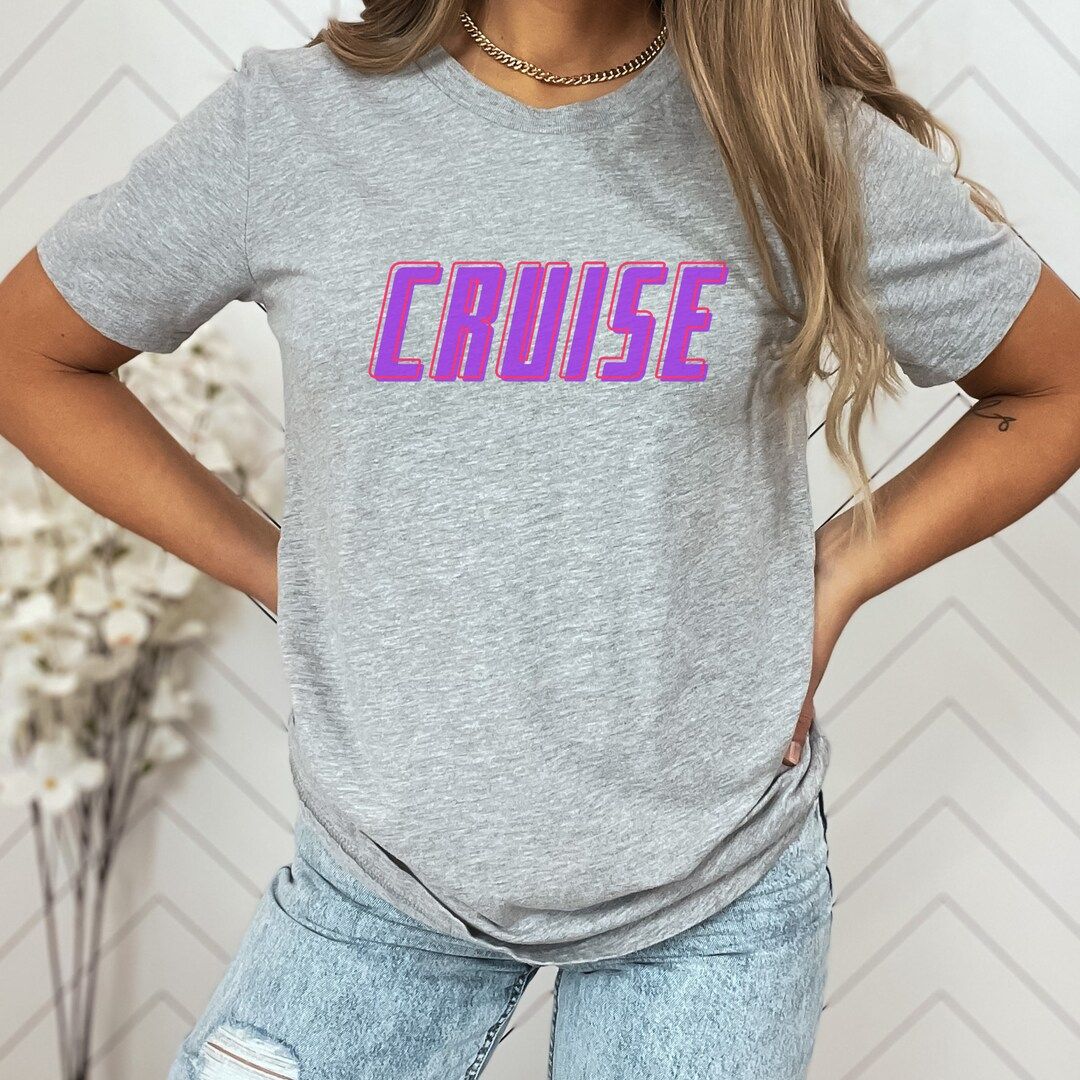 Cruise Vacation T Shirt, Cruise Travel Tee, Matching Family Cruise Shirts, Royal Caribbean, Carni... | Etsy (US)
