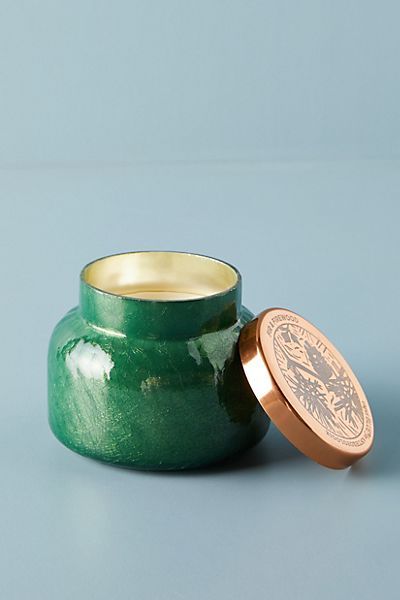 Capri Blue Fir & Firewood Jar Candle | Anthropologie (US)