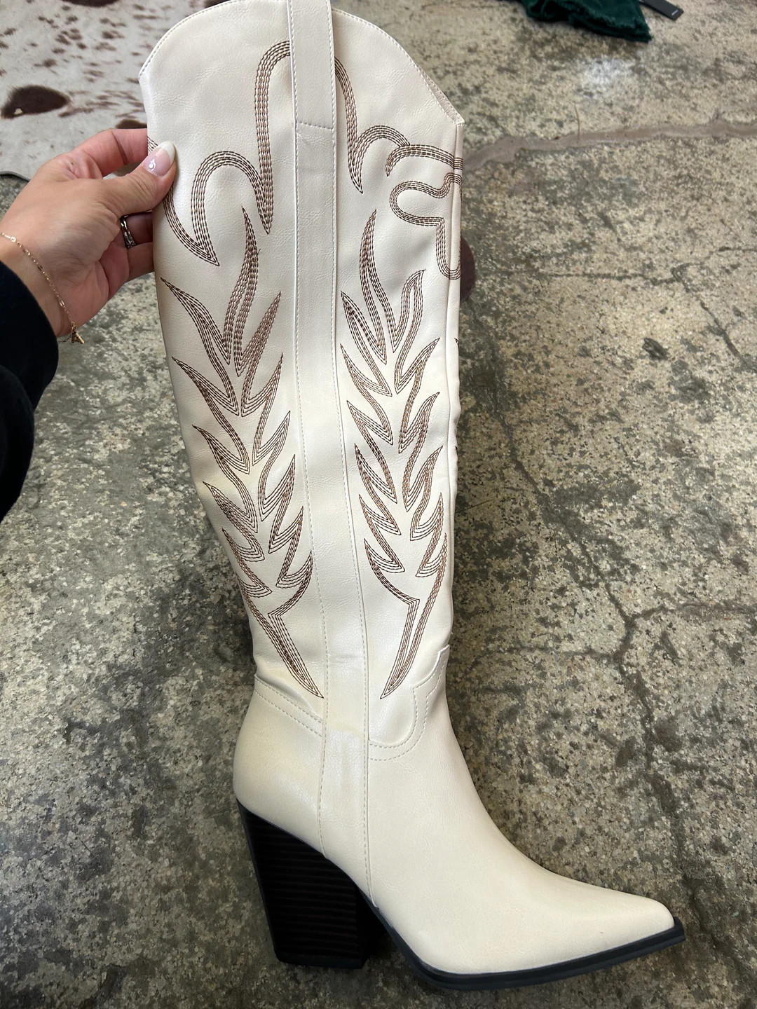 Bronco Knee High Cowboy Boots | Willow Boutique